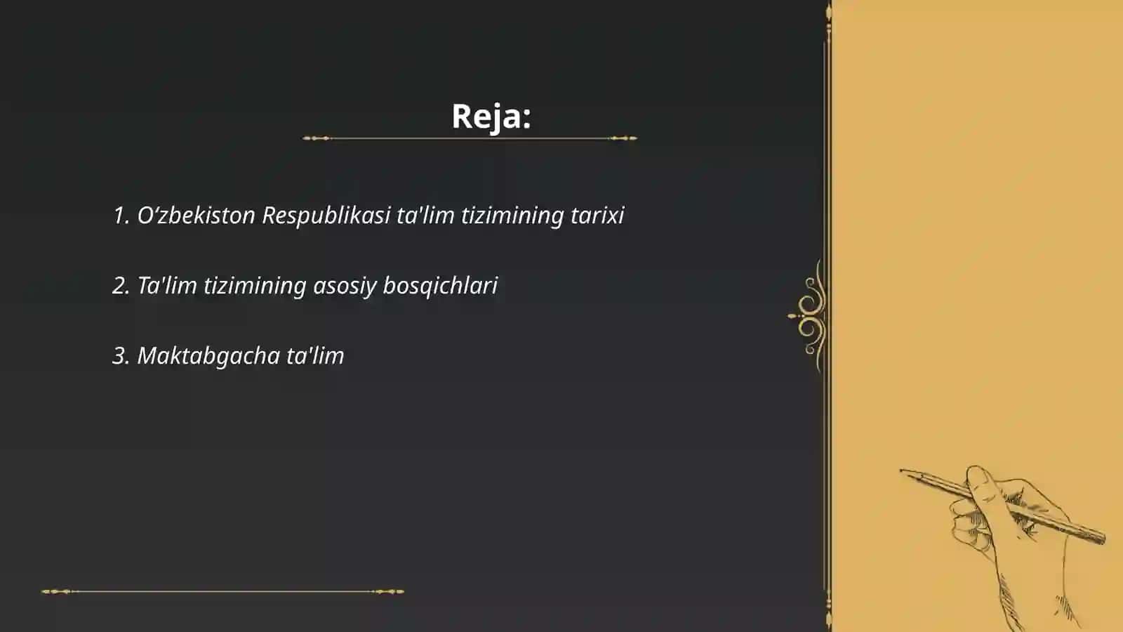 O‘zbekiston Respulikasi ta‘lim tizimi 2