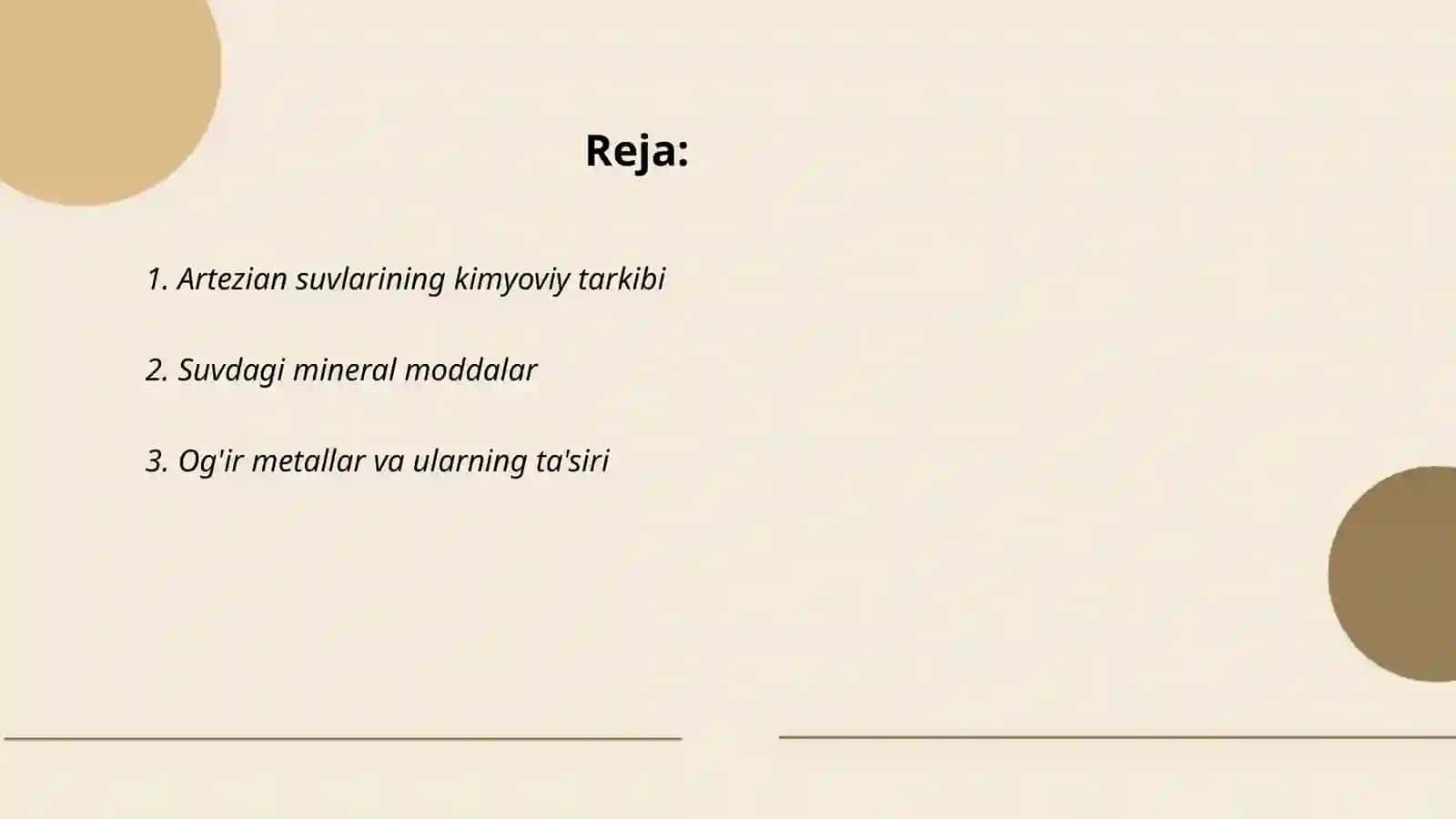 Artezian suvlarini tarkibiga tasir etuvchi omillarni gigiyenik mohiyati 2