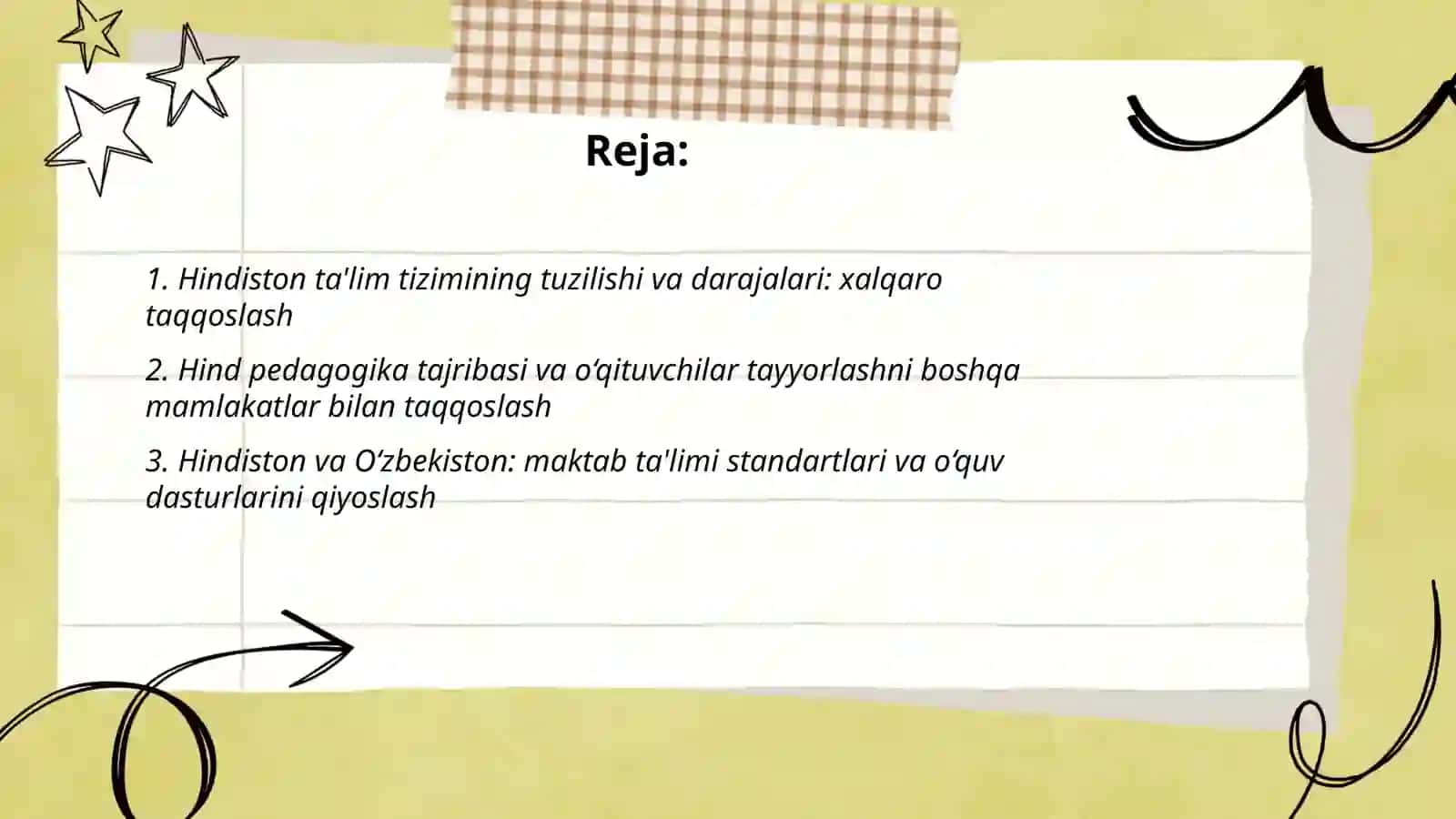 Hindiston ta'lim tizimi va qiyosiy tahlil 2