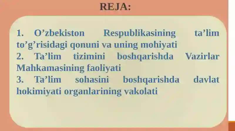 Ta’lim Tizimini Boshqarish 2