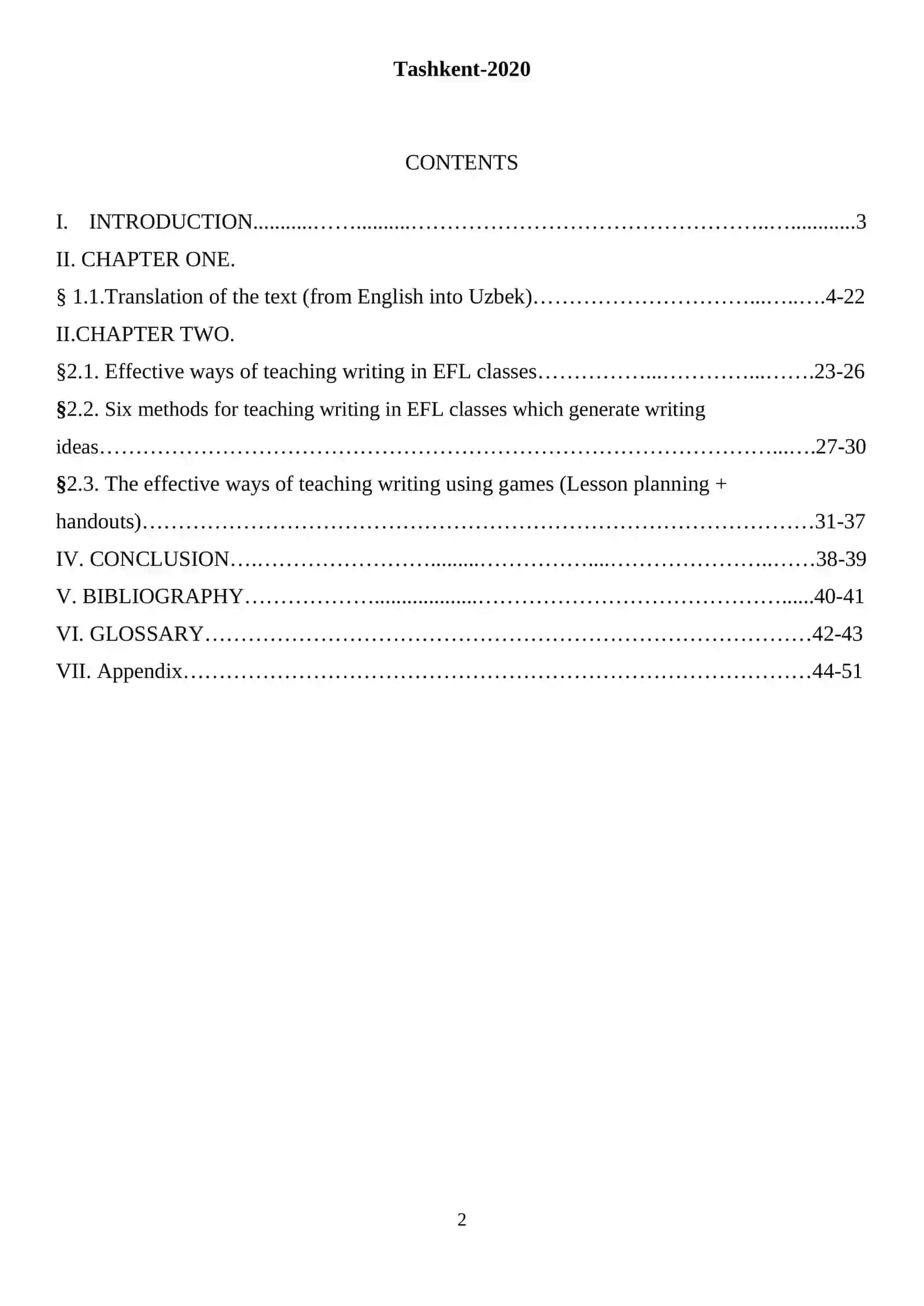 Effective ways of teaching writing in EFL classes 2