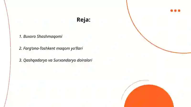 Buxoro Shashmaqomi 2
