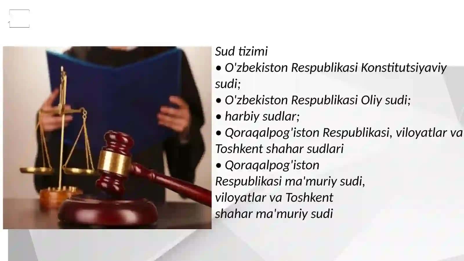 Sud hokimiyati mustaqilligining kafolatlari 2