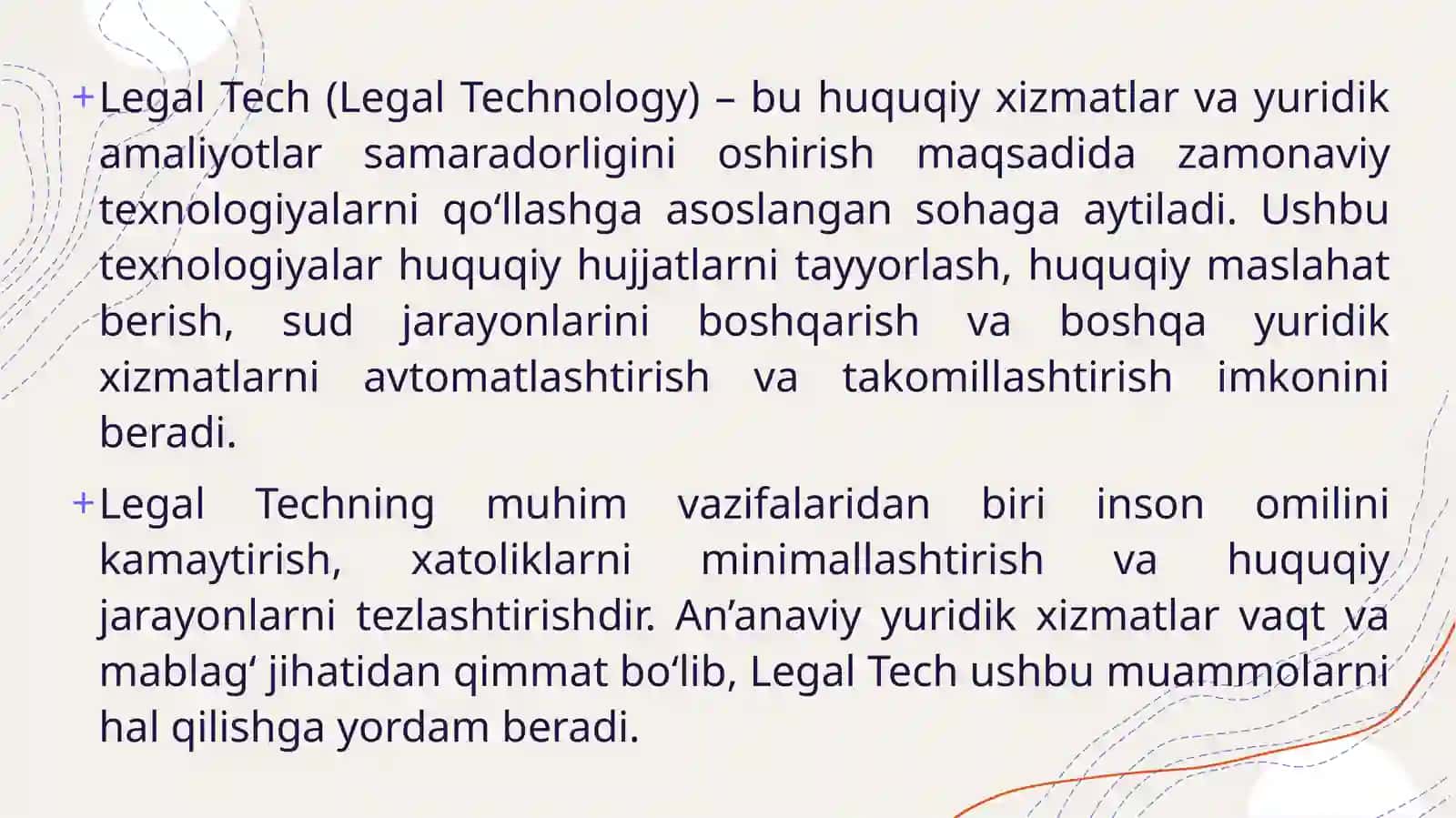 Huquqiy axborot texnologiyalariga kirish 2