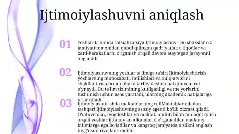 Ijtimoiylashuv Va Yoshlar Ta'Limi 2
