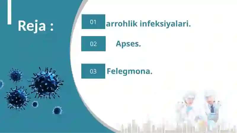 Jarrohlik infeksiyalari, abses va flegmona 2