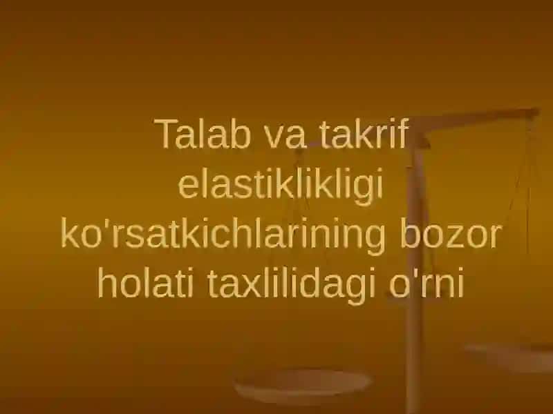 MAKROIQTISODIYOT VA MIKROIQTISODIYOT 2