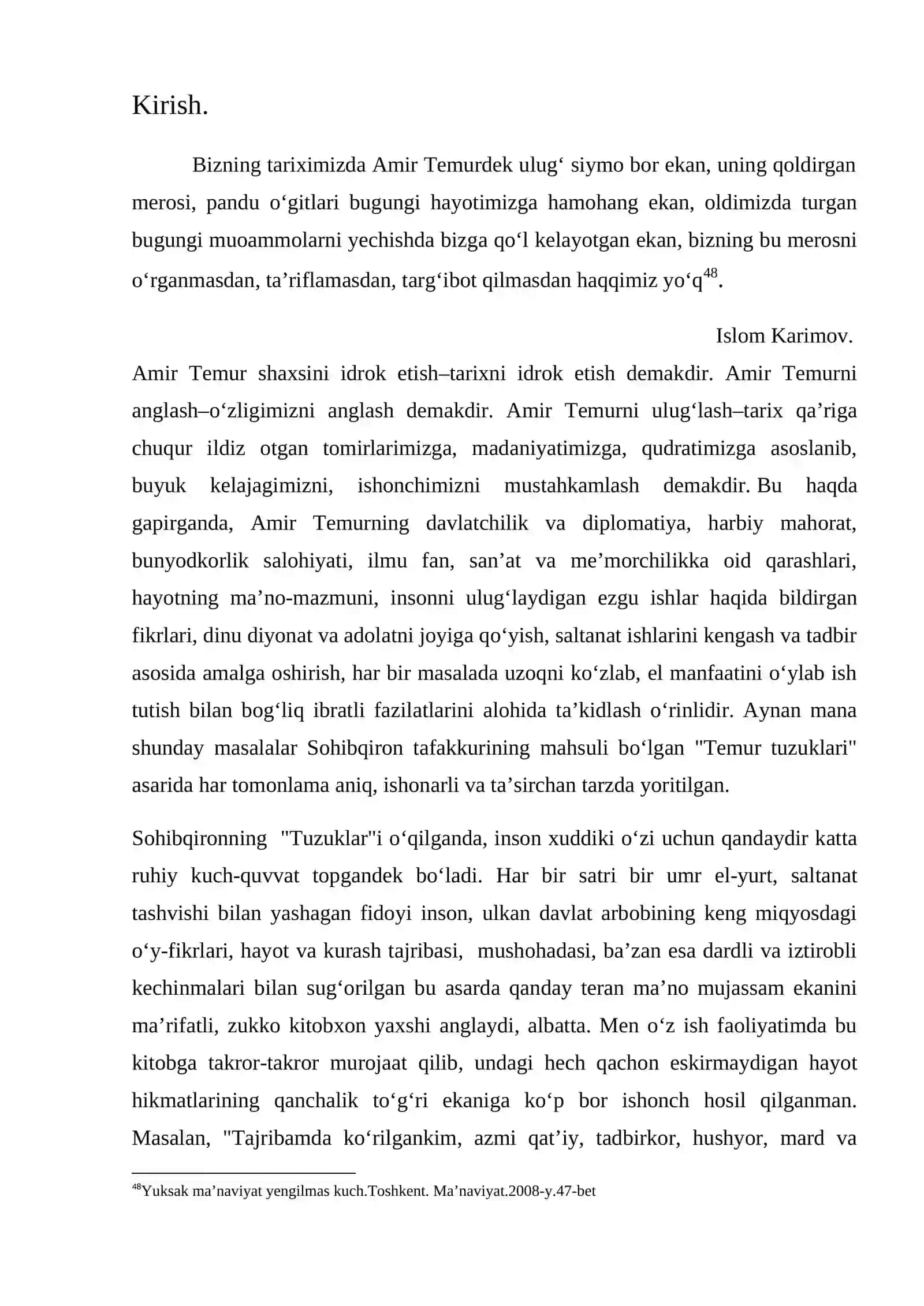 Temur va Temuriylar davlatida mansab, unvon, kunya,faxriy laqab, maqom, rutba va epitafiyalar 2