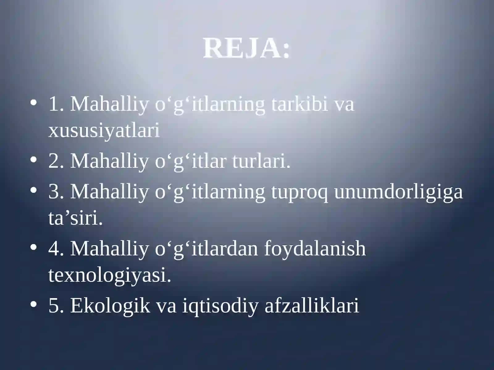 Mahalliy o’g’itlar va ulardan qishloq xo’jaligida foydalanish 2