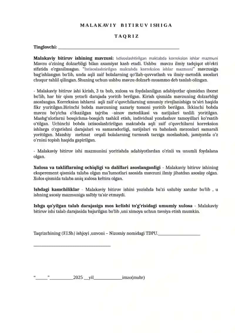 Oligofrenopedagogika mutaxasisligi 2