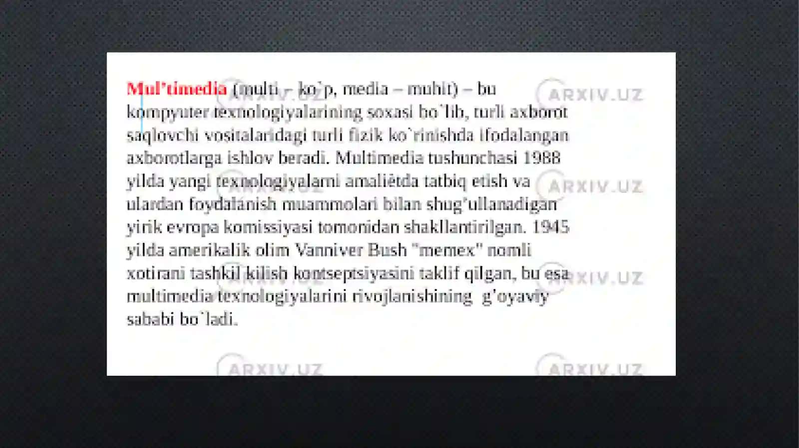 Tibbiyot Grafiko Malumotlari 2