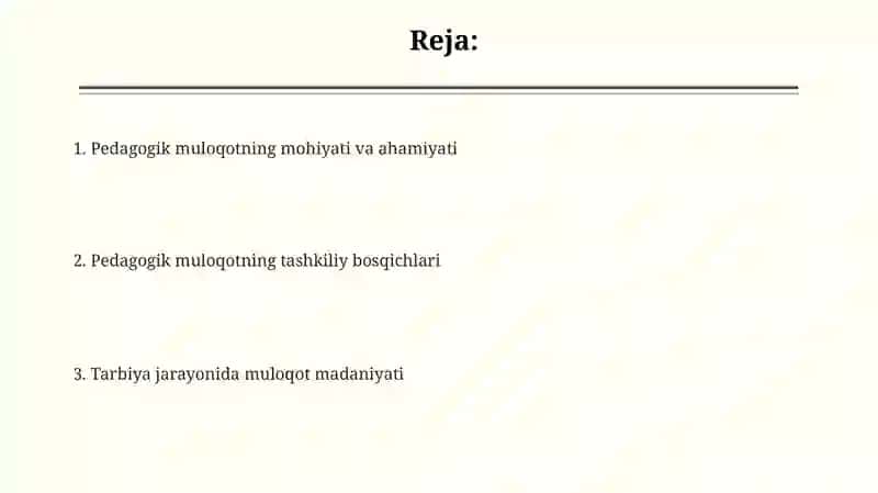 Pedagogik muloqotning mohiyati va ahamiyati 2