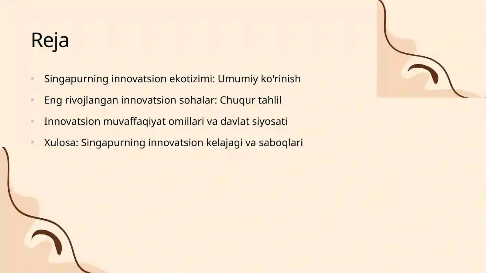 Singapurning innovatsion ekotizimi: Umumiy ko'rinish 2