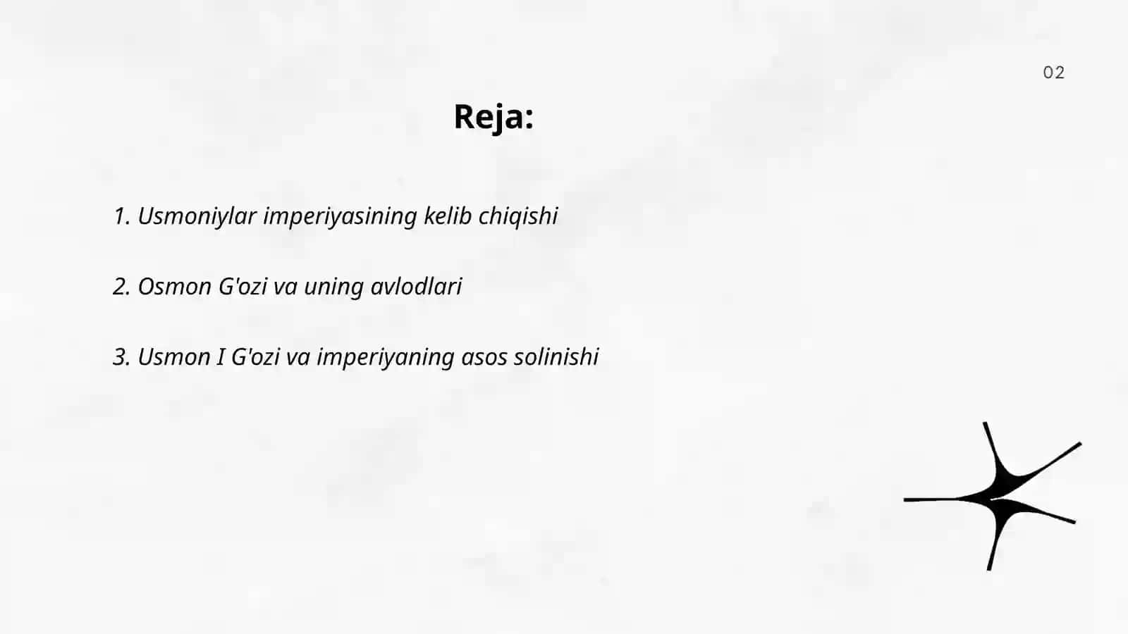 Usmoniylar imperiya shajarasi 2