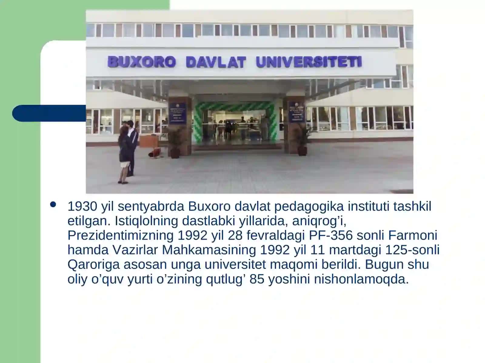 Buxoro davlat universiteti 2