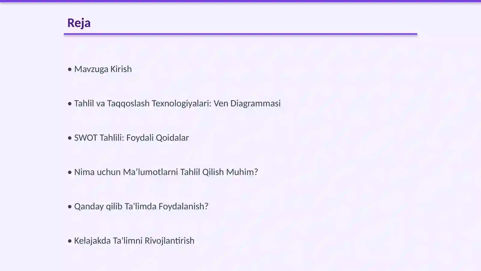 Ona tili va Oʻqish Savodxonligi: Tahlil va Taqqoslash Texnologiyalari 2