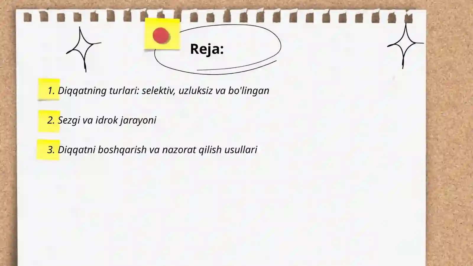 Diqqat va Sezgi 2