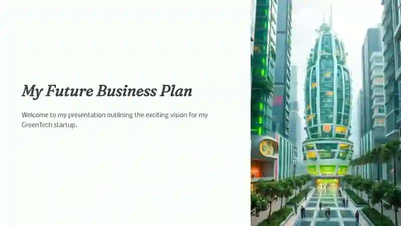 My Future Business Plan 2