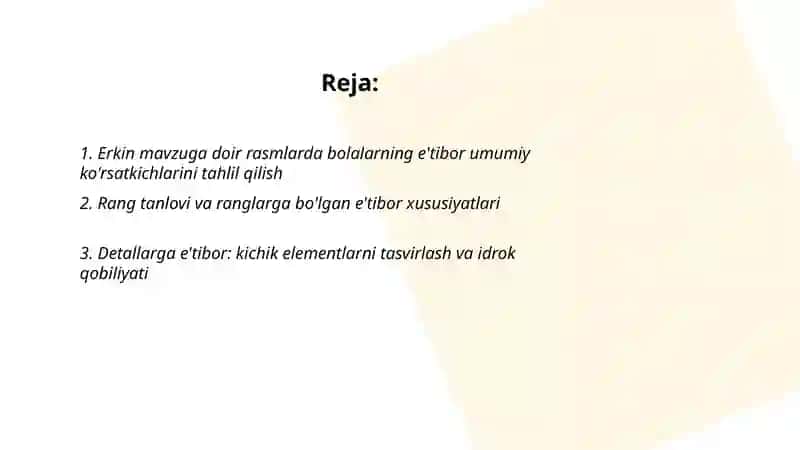 Bolaning erkin mavzuga doir chizgan rasmlari 2