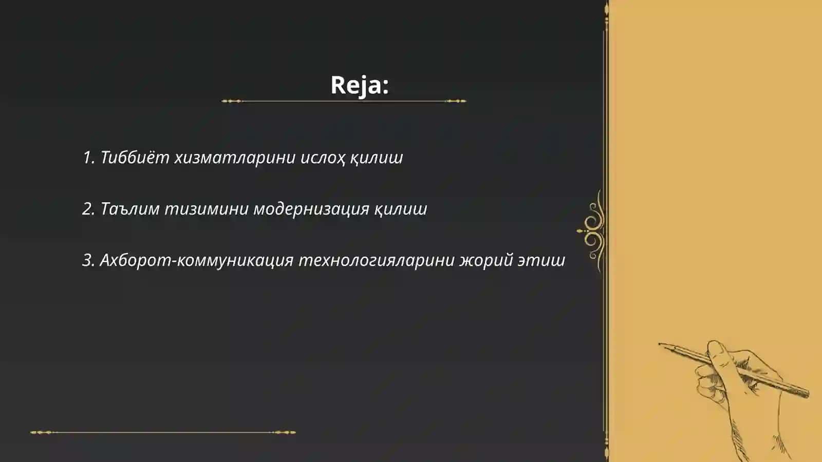 Узбекистон Республикасидаги ижтимоий сохада амалга оширилган узгаришлар мазмун ва мохият 2