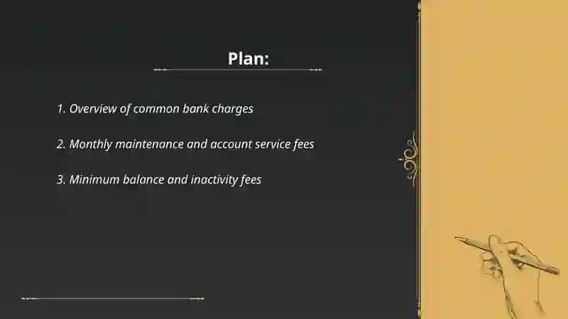 UNDERSTANDING BANK CHARGES 2