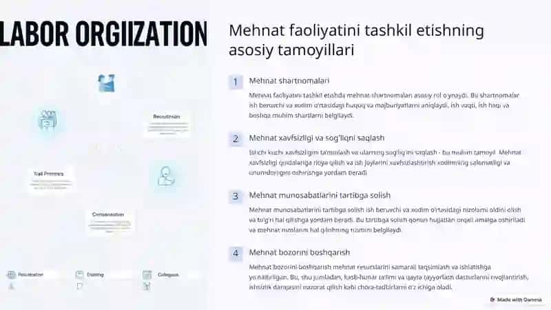 Mehnat faoliyatini tashkil etish va normal Ishchi kuchi migratsiyasi va uning mehnat bozoriga ta’siri 2