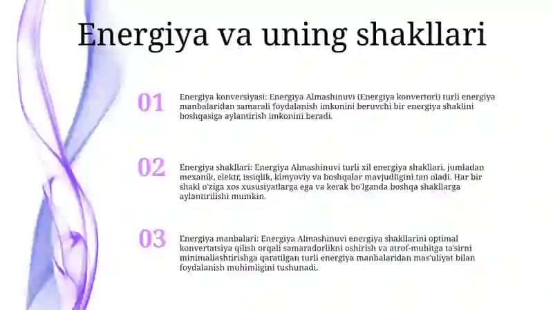 Energiya Almashinuvi 2