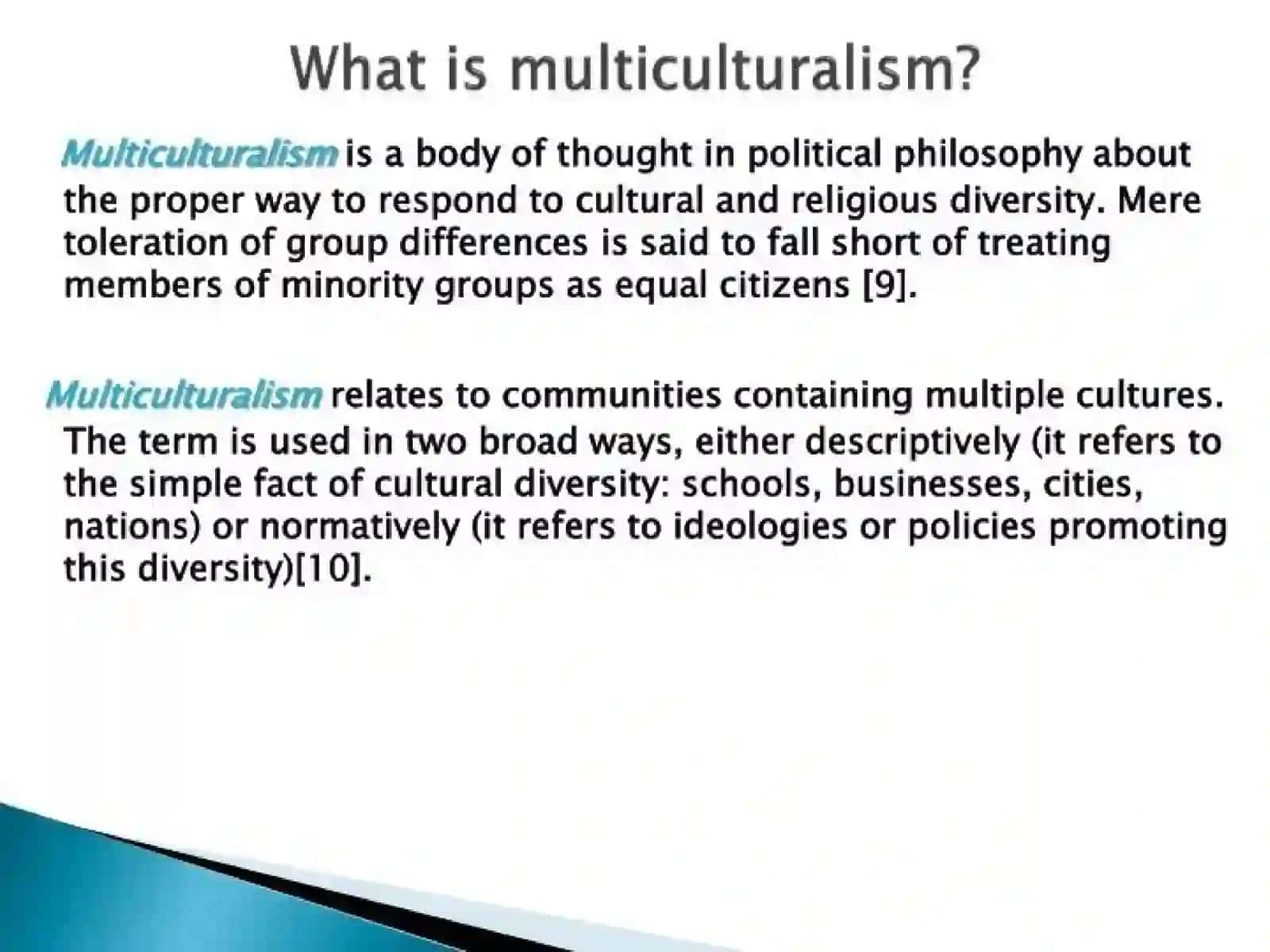 Mavzu: MULTIKULTURAL SHAHR 2