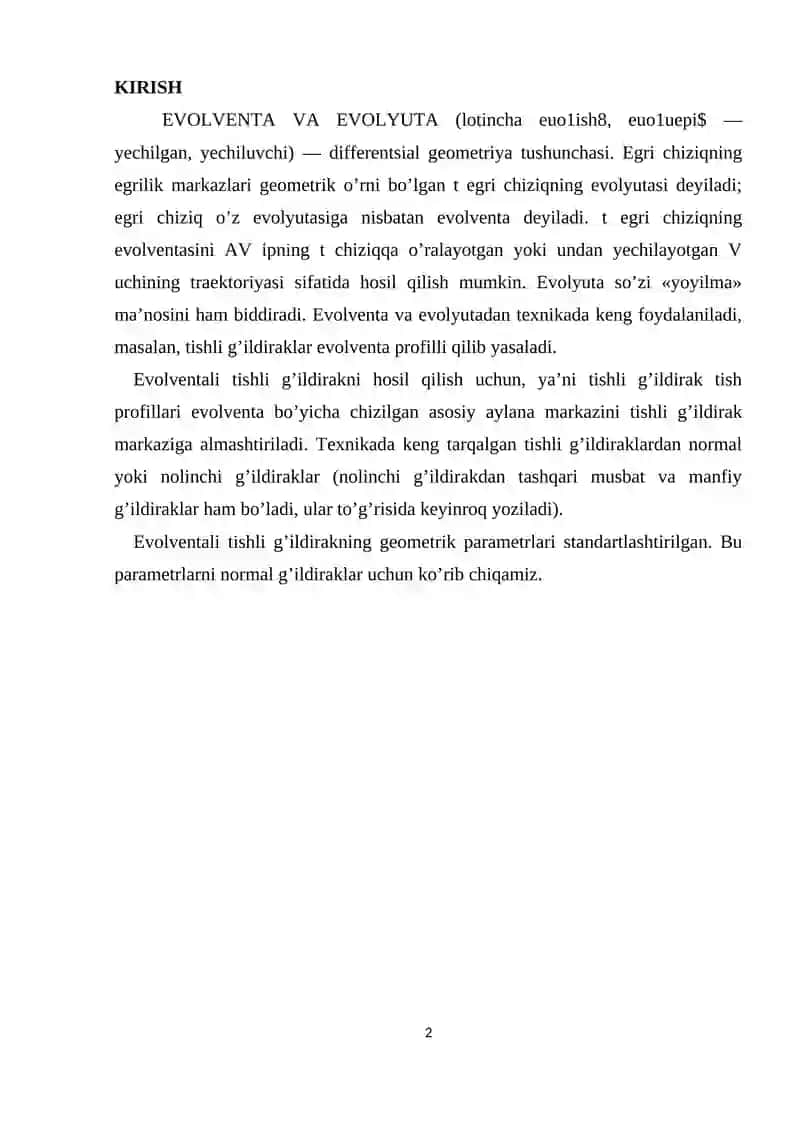 EVOLVENTA VA SPERALLAR 2