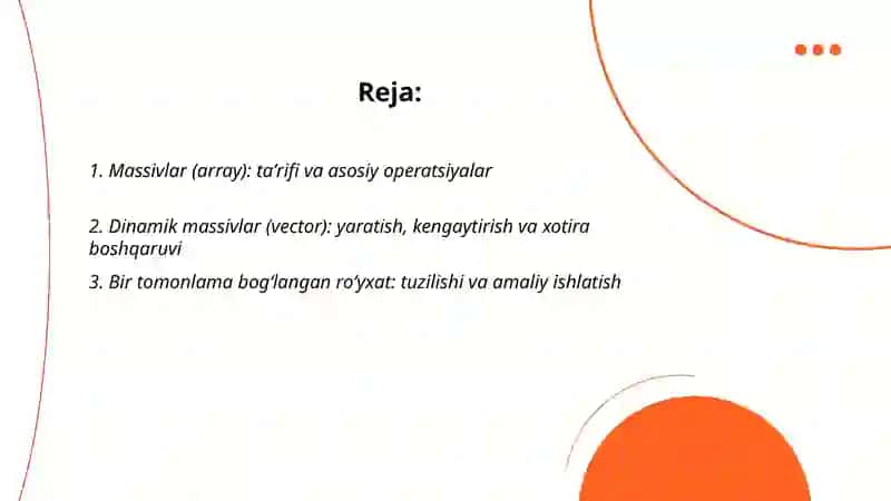 Chiziqli kanteynerlar va ularni qòllash 2
