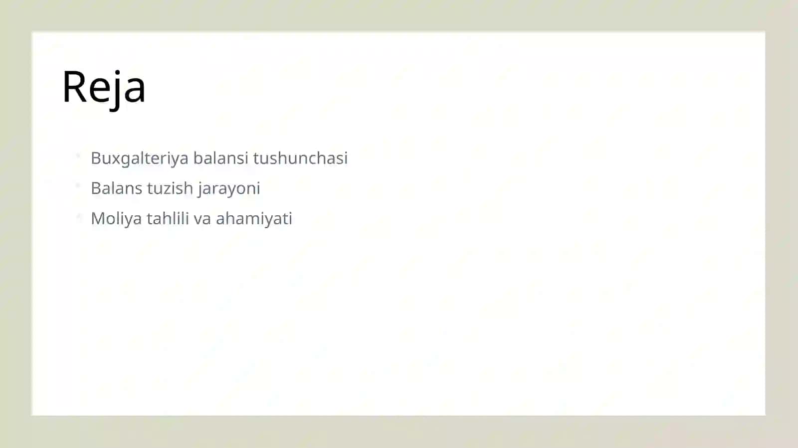 Buxgalteriya balansi va uni tuzish tartibi 2