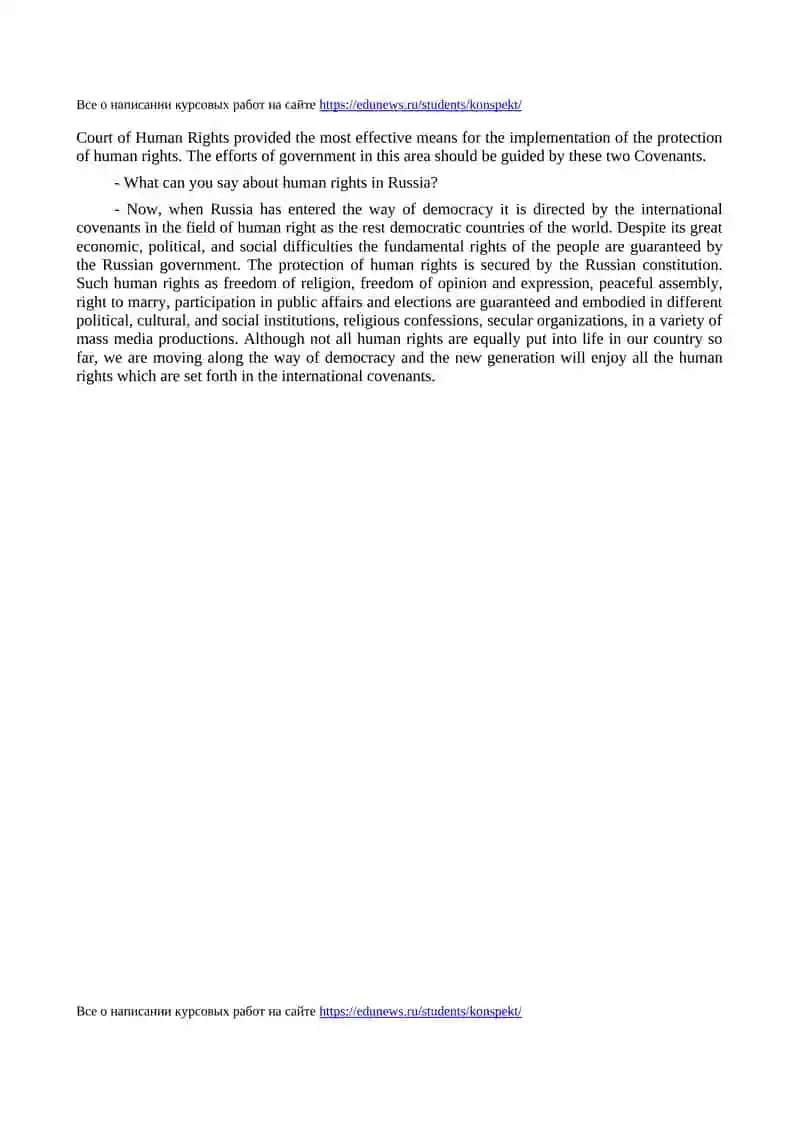 Human rights 2