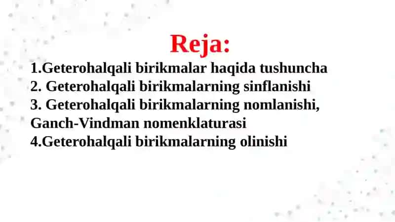 Geterohalqali birikmalar 2