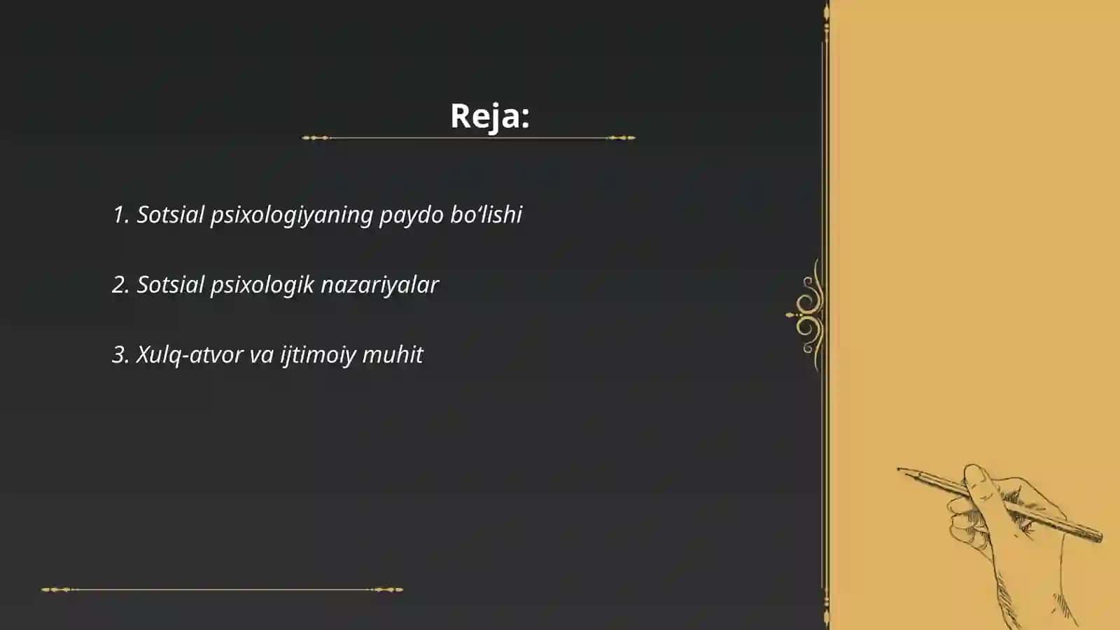 Sotsial psixologik gʻoyalarning shakllanishi tarixi 2
