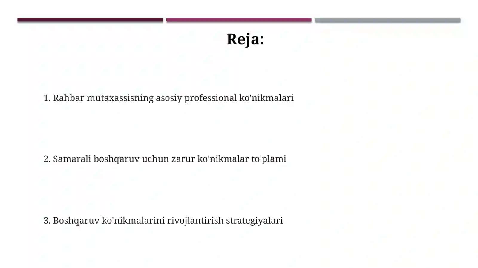 Menejermutaxassisningkasbiykoʻnikmalari 2