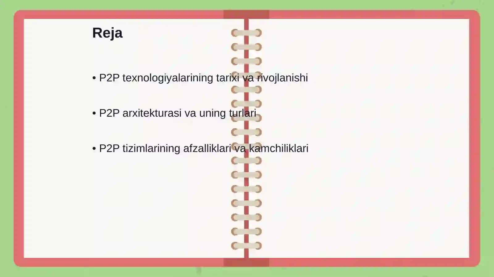 P2P texnalogiyalar 2