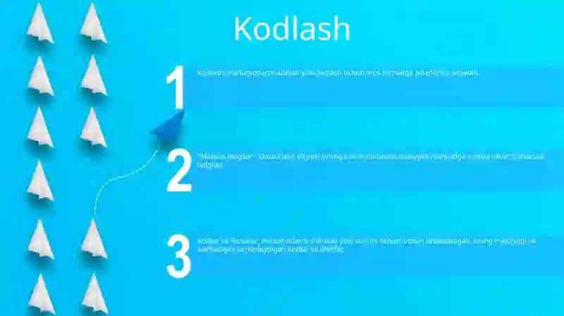 Maxsus Belgilar, Kodlar Va Ramzlarni Sharxlash 2