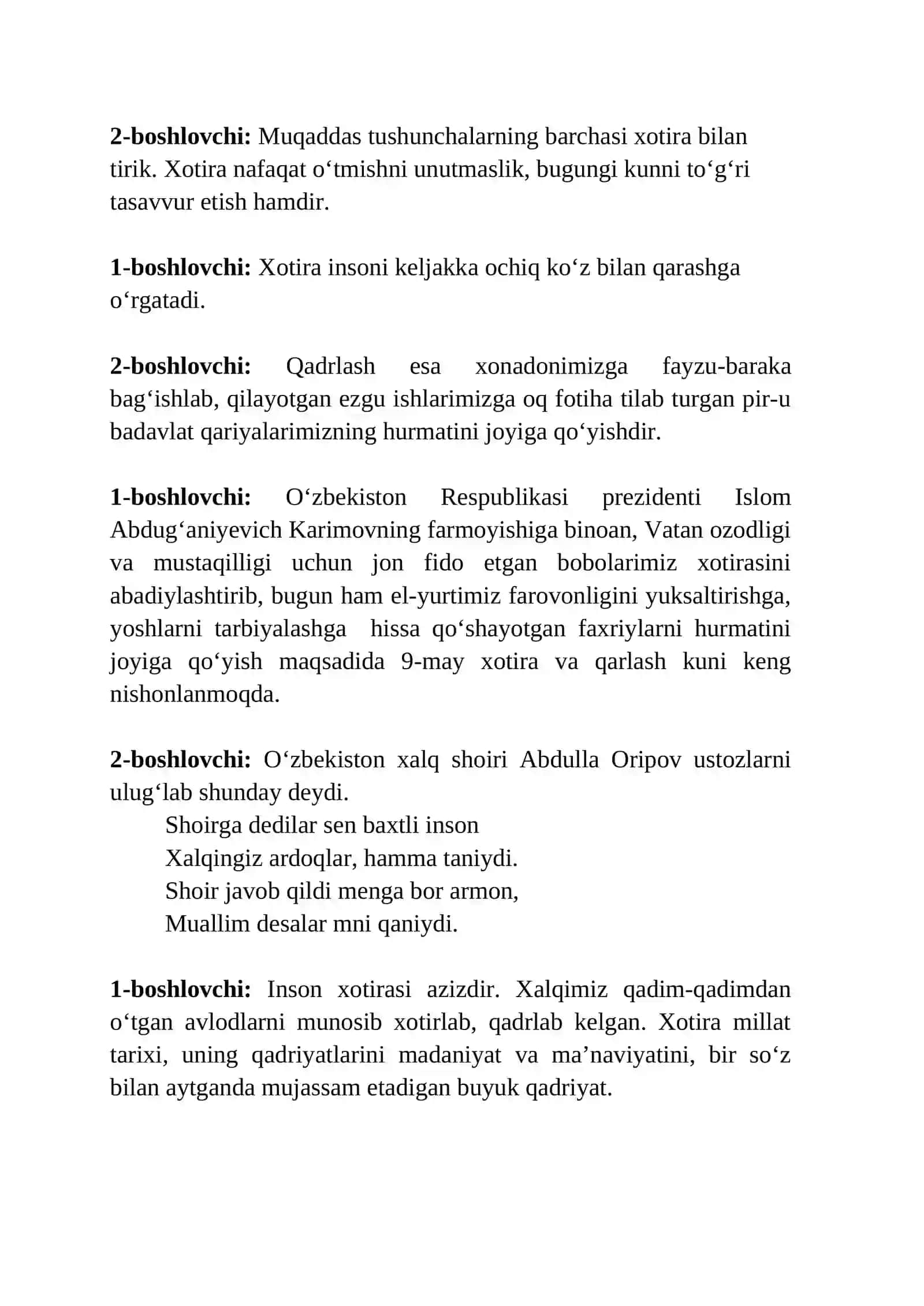 XOTIRA MUQADDAS 2
