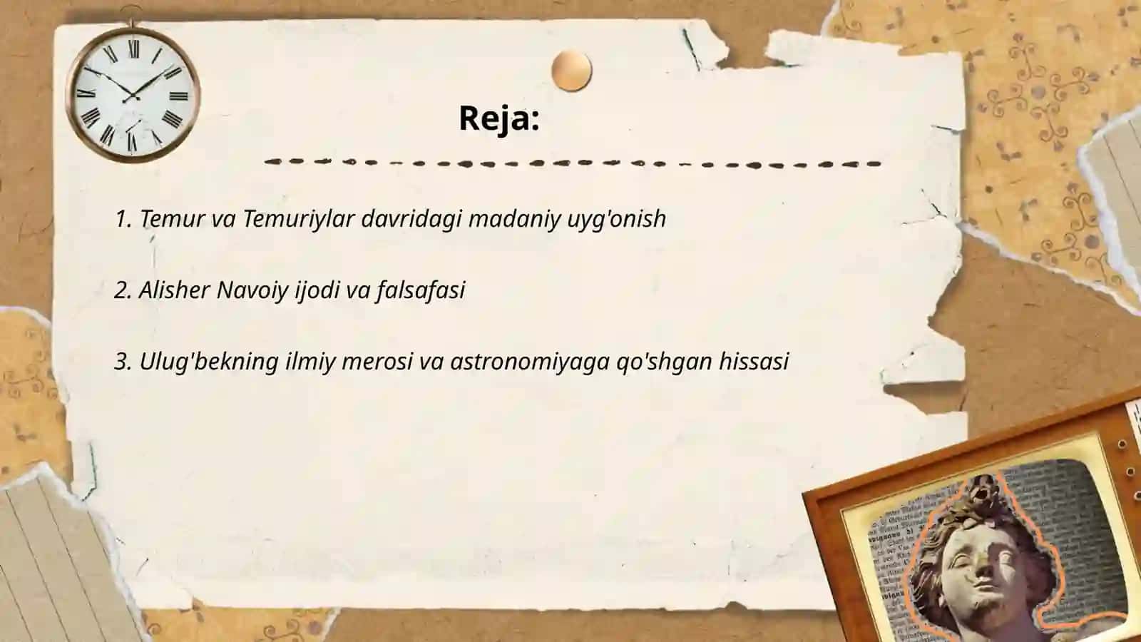 Temur va Temuriylar davridagi madaniy uyg'onish 2