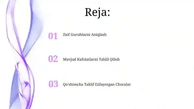 Qo'shimcha Kafolatlar va Choralar Tarixiy Kontekstida 2