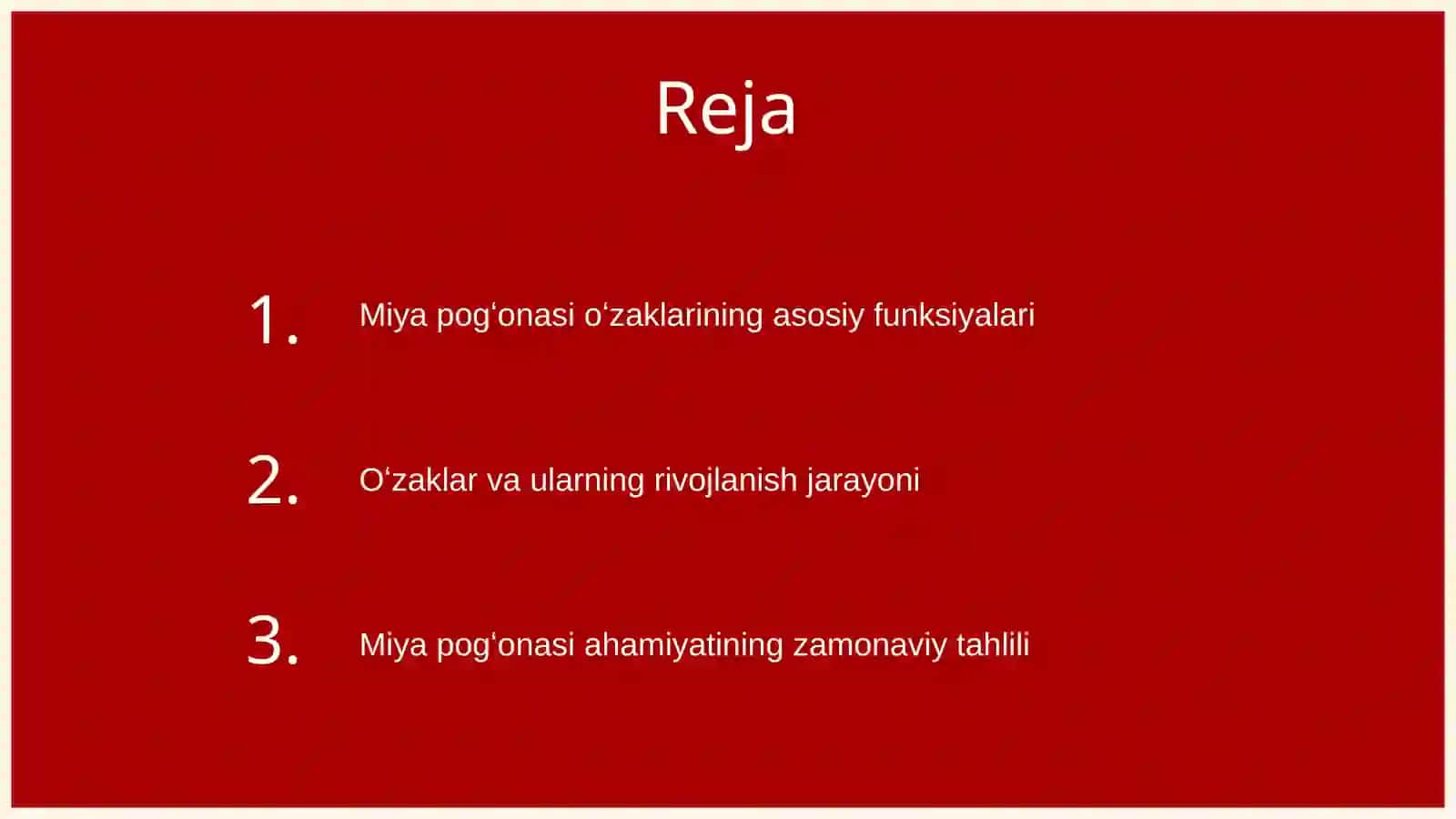 Miya pogʻonasi oʻzaklari va ularning ahamiyati 2
