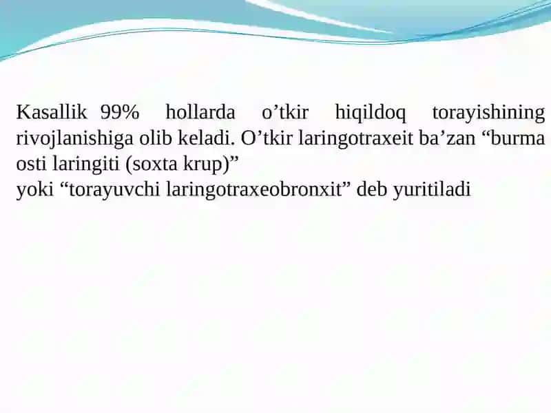 Bolalardao’tkirLaringiotraxeit 2