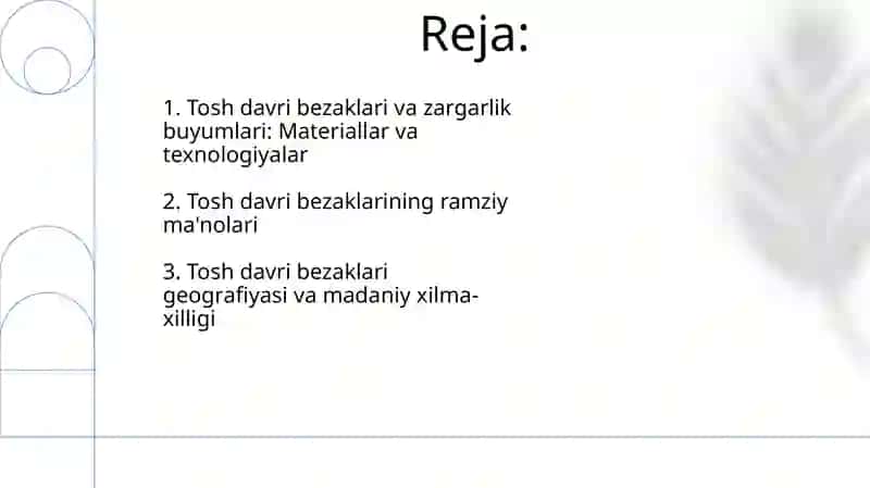 Urta osiyoda tosh davri zebu ziynat buyumlari 2