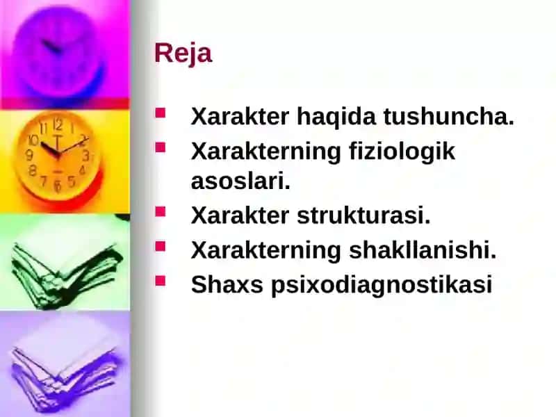 Shaxs xarakteri 2