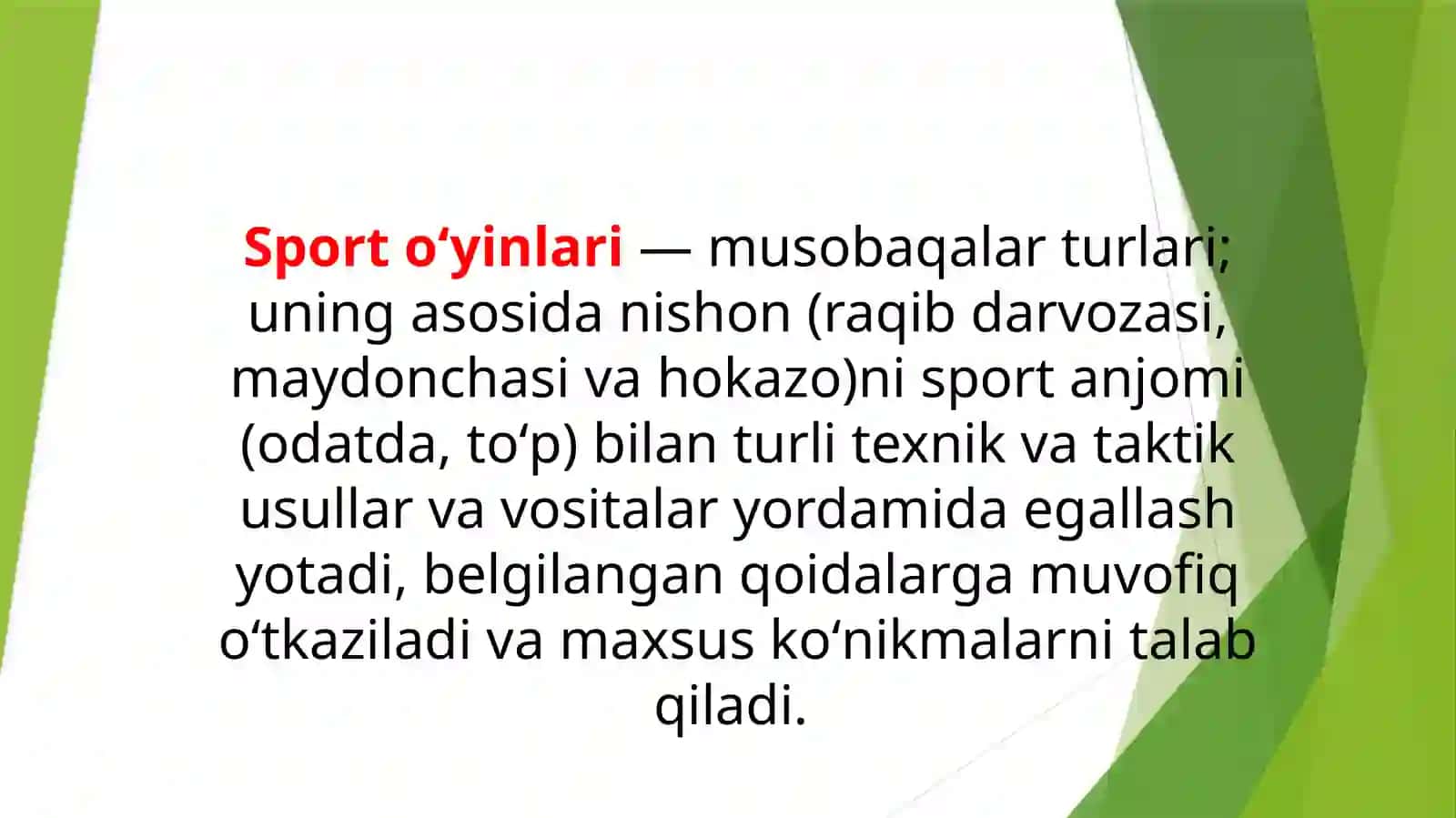 Maktabgacha yoshdagi bolalar uchun sport o’yinlari 2