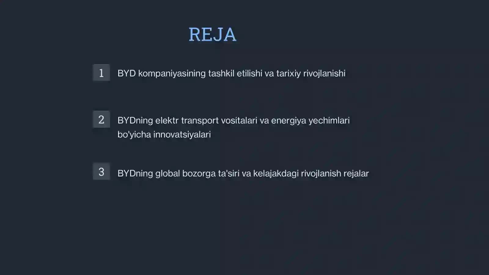 BYD haqida 2