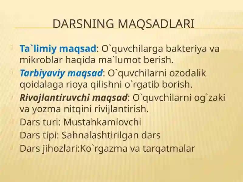 “Mustahkamlash” mavzusida tayyorlangan OCHIQ DARS TAQDIMOTI 2