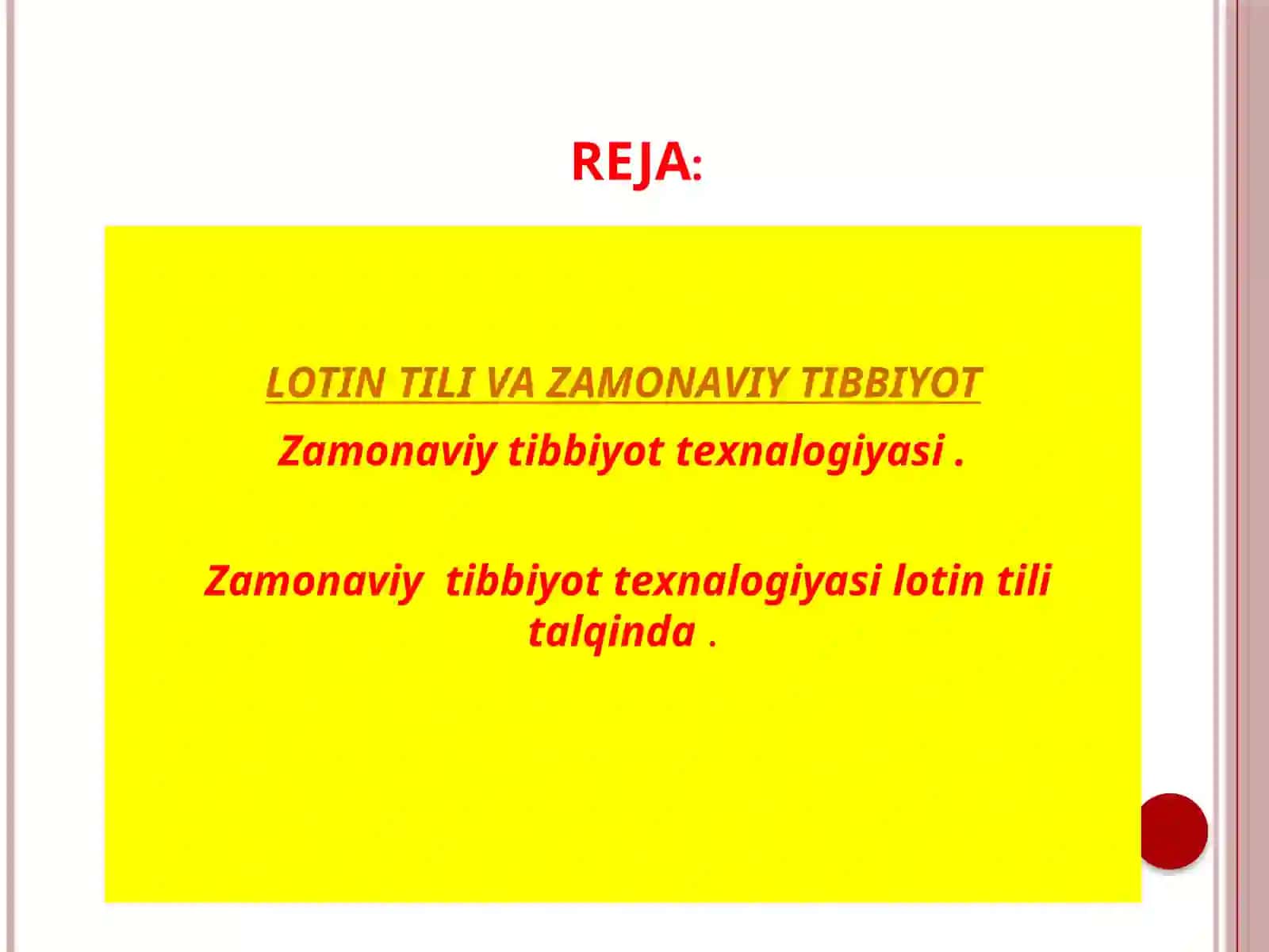 Zamonaviy Tibbiyot Texnalogiyasi 2