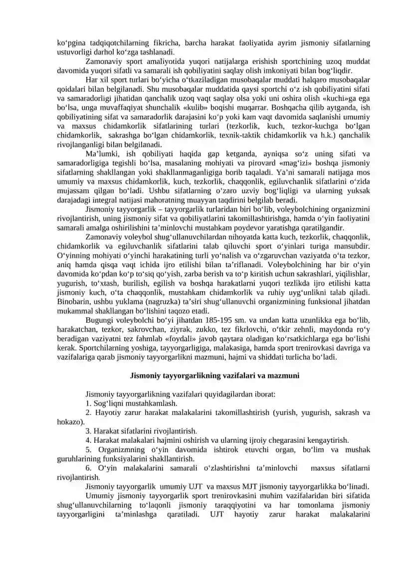 9-mavzu Jismoniy sifatlarni tarbiyalash 2