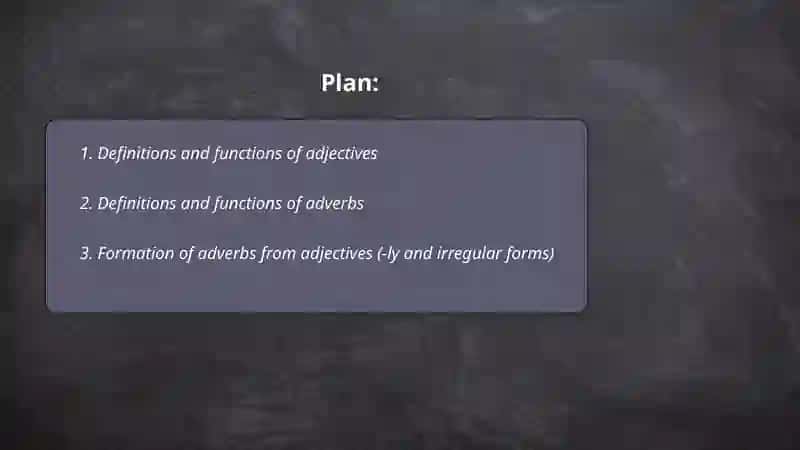Adverb and adjective 2